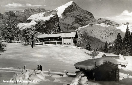 Auch auf dieser Karte des Reintaler Hofs hat der Fotograf getrickst.