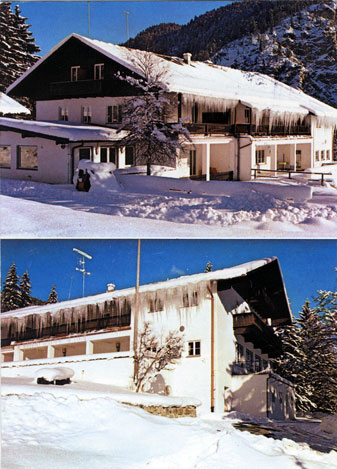 Wohl eine der letzten Postkarten aus dem Reintaler Hof, bevor er 1982 geschlossen wurde.