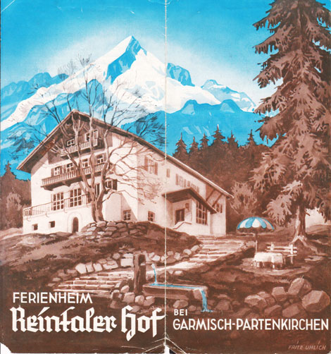 1953 sendet man wieder Grüße vom Reintaler Hof.