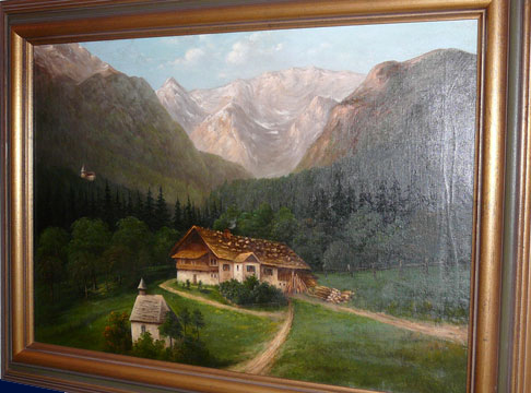 Der Reintalerhof, der Reintalbauer als Gemädle