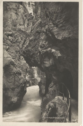 Auf dem Weg zum Reintalerhof um 1934