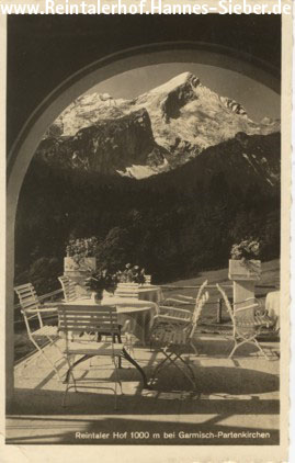 Der Reintaler Hof im Besitz der nationalsozialistischen Deutschen Einheitsfront (DAF)