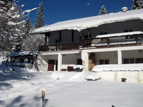 Die Terrasse des Rheintaler Hofs im Januar 2009