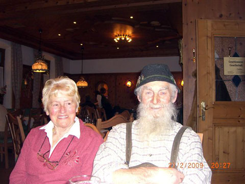 Die Zeitzeugen vom Reintaler Hof: Maria Oberauer und Josef <Sepp> Winter