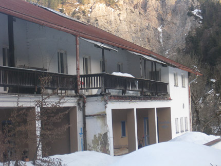 Der Reintalerhof im Winterschlaf