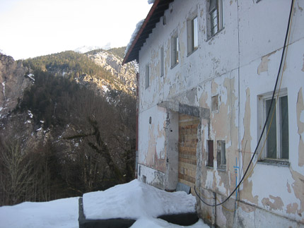 Der Reintalerhof im Winterschlaf