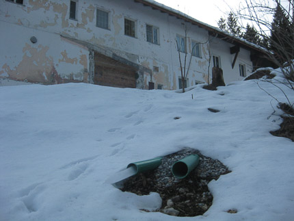 Der Reintalerhof im Winterschlaf