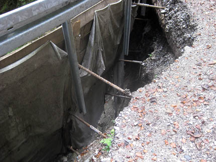 Sperrung Hoher Weg 2020