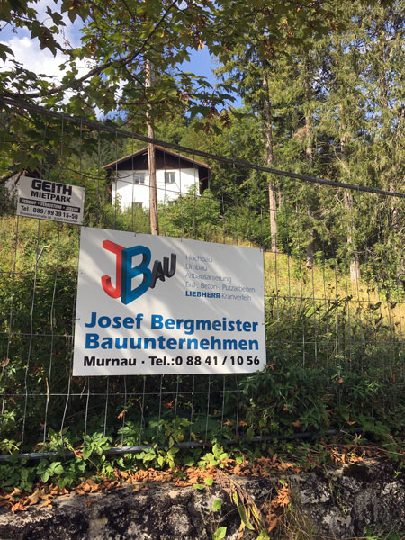 Sperrung Hoher Weg 2020